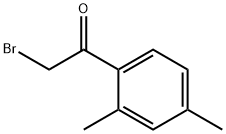 2-BROMO-1-(2,4-DIMETHYLPHENYL)ETHAN-1-ONE Structural