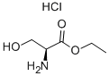 Ethyl L-serinate hydrochloride Structural