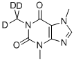 CAFFEINE-D3 (1-METHYL-D3) Structural