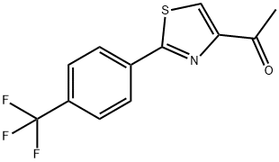 1-[2-[4-(TRIFLUOROMETHYL)PHENYL]-1,3-THIAZOL-4-YL]ETHAN-1-ONE