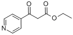 ETHYL ISONICOTINOYLACETATE Structural Picture