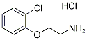 Ethanamine, 2-(2-chlorophenoxy)-, hydrochloride (1:1) Structural