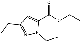 ETHYL 1,3-DIMETHYL-1H-PYRAZOLE-5-CARBOXYLATE Structural