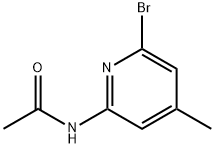 2-Bromoo-4-methyl-6-acetaminopyridine