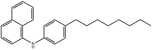 N-(4-OCTYLPHENYL)-1-NAPHTHYLAMINE Structural