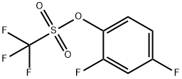 2,4-DIFLUOROPHENYL TRIFLUOROMETHANESULFONATE Structural