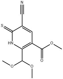 METHYL 5-CYANO-2-(DIMETHOXYMETHYL)-6-MERCAPTONICOTINATE