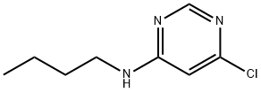 4-(Butylamino)-6-chloropyrimidine Structural