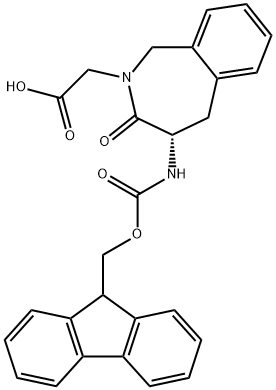 (S)-FMOC-4-AMINO-2-CARBOXYMETHYL-1,3,4,5-TETRAHYDRO-2H-[2]-BENZAZEPIN-3-ONE