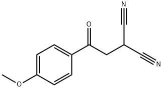 2-(2-OXO-2-(4-METHOXYPHENYL)ETHYL)MALONONITRILE Structural