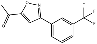 1-3-[3-(TRIFLUOROMETHYL)PHENYL]ISOXAZOL-5-YL-ETHAN-1-ONE