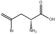 D-2-AMINO-4-BROMO-4-PENTENOIC ACID Structural