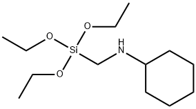 (CYCLOHEXYLAMINOMETHYL)TRIETHOXYSILANE Structural