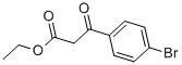 3-(4-BROMO-PHENYL)-3-OXO-PROPIONIC ACID ETHYL ESTER Structural