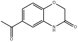 6-ACETYL-2H-1,4-BENZOXAZIN-3(4H)-ONE Structural