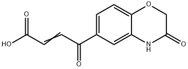 4-OXO-4-(3-OXO-3,4-DIHYDRO-2H-1,4-BENZOXAZIN-6-YL)-2-BUTENOIC ACID Structural