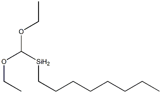 N-OCTYLMETHYLDIETHOXYSILANE Structural