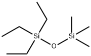 1,1,1-triethyl-3,3,3-trimethyldisiloxane Structural