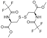 N,N'-BIS(TRIFLUOROACETYL) L-CYSTINE DIMETHYL ESTER Structural