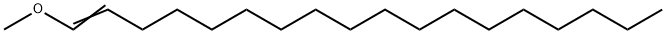 Ether, methyl 1-octadecenyl Structural