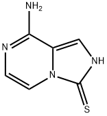 8-AMINOIMIDAZO[1,5-A]PYRAZINE-3-THIOL Structural