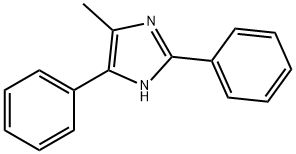 4-METHYL-2,5-DIPHENYLIMIDAZOLE Structural