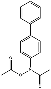 N-acetoxy-4-acetylaminobiphenyl Structural