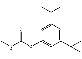 (3,5-ditert-butylphenyl) N-methylcarbamate Structural