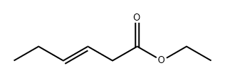 ETHYL 3-HEXENOATE Structural