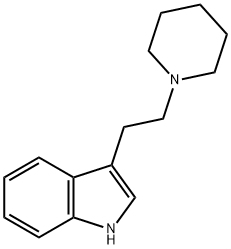 3-[2-(1-PIPERIDINYL)ETHYL]INDOLE Structural