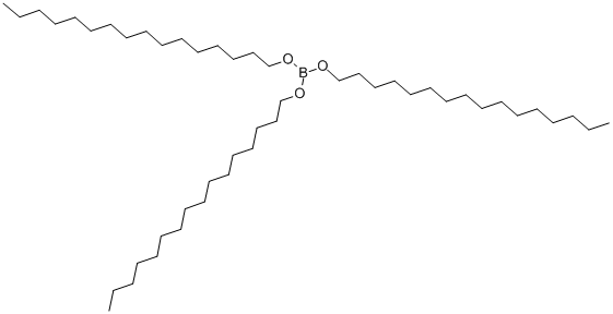 BORIC ACID TRI-N-HEXADECYL ESTER Structural