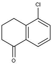 5-Chloro-1-tetralone Structural