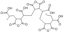 Poly(maleicanhydride-acrylicacidcopolymer) Structural