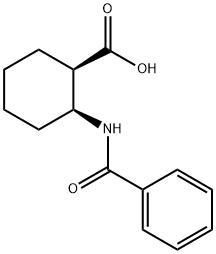 (-)-CIS-2-BENZAMIDOCYCLOHEXANECARBOXYLIC ACID Structural