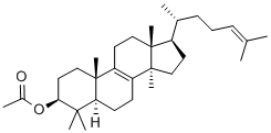 lanosteryl acetate Structural