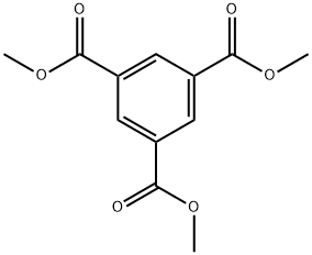 TRIMETHYL 1,3,5-BENZENETRICARBOXYLATE Structural