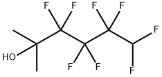 2-METHYL-3,3,4,4,5,5,6,6-OCTAFLUORO-2-HEXANOL Structural