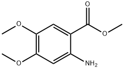 Methyl 2-amino-4,5-dimethoxybenzoate Structural