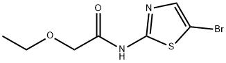Acetamide,  N-(5-bromo-2-thiazolyl)-2-ethoxy- Structural