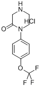 1-(4-(TRIFLUOROMETHOXY)PHENYL) PIPERAZIN-2-ONE HYDROCHLORIDE Structural