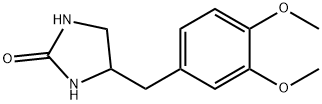 DL-4-(3,4-Dimethoxybenzyl)-2-imidazolidinone Structural