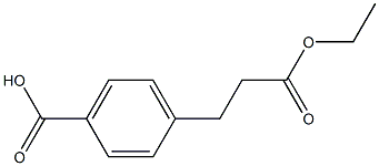 BENZENEPROPANOIC ACID, 4-CARBOXY-, A-ETHYL ESTER Structural