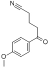 5-(4-METHOXYPHENYL)-5-OXOVALERONITRILE Structural