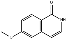 6-METHOXYISOQUINOLIN-1-OL Structural