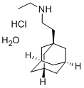 1-(2-Ethylaminoethyl)adamantane hydrochloride hydrate Structural