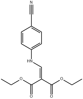 DIETHYL (4-CYANOPHENYLAMINO)METHYLENEMALONATE