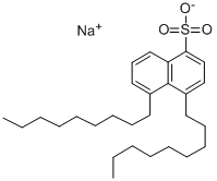 sodium dinonylnaphthalenesulphonate Structural