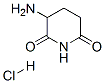 3-Amino-2,6-piperidinedionehydrochloride Structural