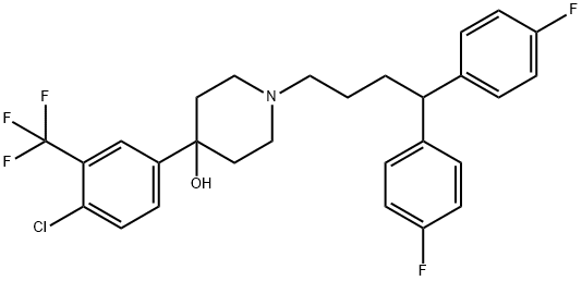Penfluridol  Structural Picture
