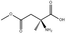 L-Aspartic acid, 2-methyl-, 4-methyl ester (9CI) Structural